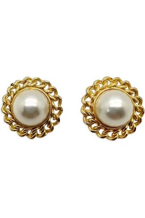 JENNIFER GIBSON JEWELLERY Orecchini con perle sintetiche Pre-owned anni 