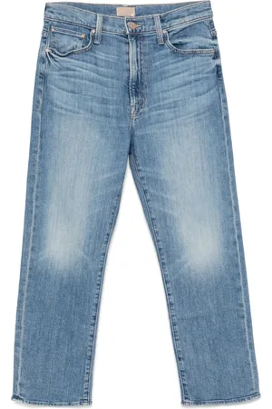 Mother Jeans crop The Ditcher con zip