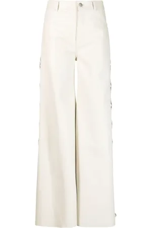 Chloé Pantaloni a gamba ampia