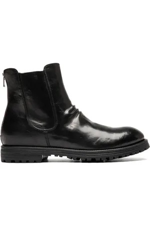 Officine creative Stivali con zip in pelle