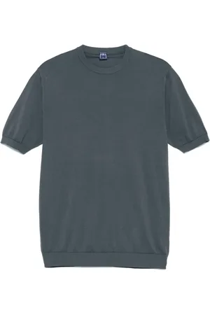 FEDELI T-shirt in maglia fine