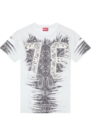 Diesel T-shirt con stampa bandana