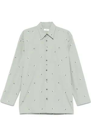 RIER Camicia a fiori in popeline