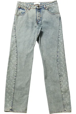 Marine Serre Panelled jeans