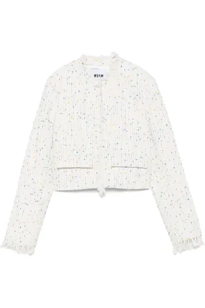 Msgm Giacca con frange