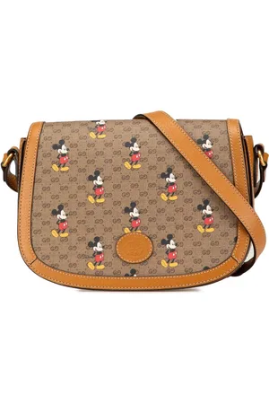 Gucci X Disney Borsa a tracolla Mickey Mouse Mickey Mouse micro in tessuto GG Supreme 2016 ad oggi