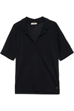 HERNO T-shirt in maglia fine