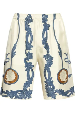 VERSACE Shorts Cameo in seta