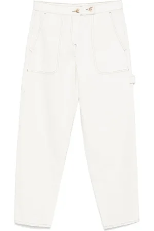Emporio Armani Pantaloni con logo goffrato