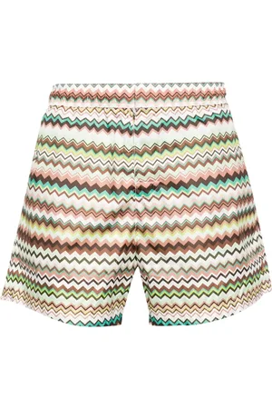 Missoni Costume da bagno Signature con motivo a zigzag