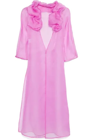 FELY CAMPO Cappotto con ruches