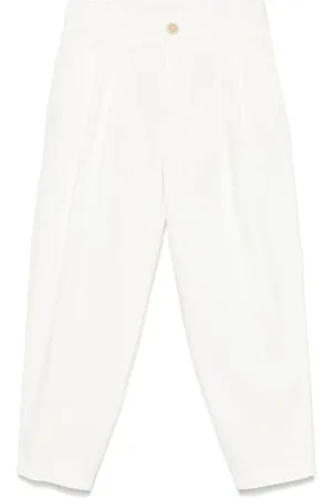 ELEVENTY Pantaloni affusolati con pieghe