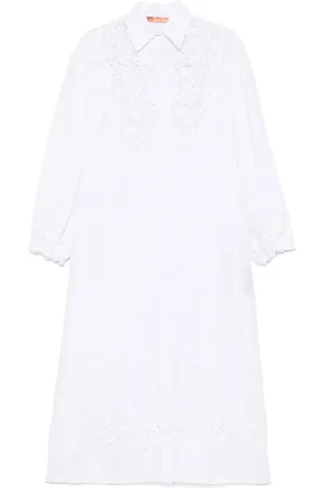 ERMANNO SCERVINO Chemisier con dettagli in pizzo