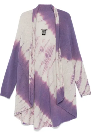 SUZUSAN Cardigan con fantasia tie-dye