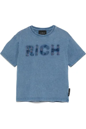 John Richmond T-shirt con applicazione logo
