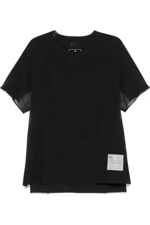 Y-3 T-shirt da corsa a maniche corte