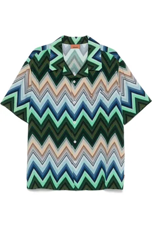 Missoni Camicia con stampa a zigzag