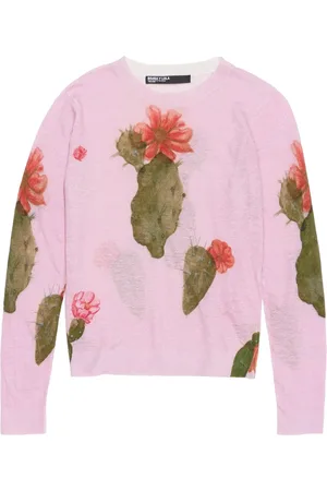 Bimba y Lola Maglione con stampa Cactus