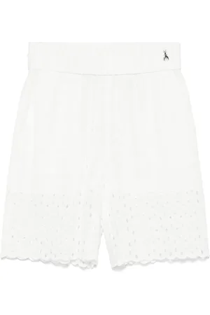 Patrizia Pepe Shorts con pizzo sangallo