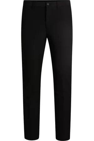 HUGO BOSS Chino con applicazione