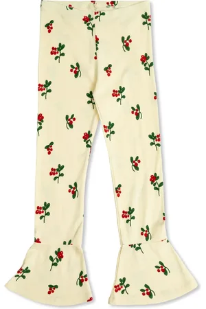 Mini Rodini Leggings con stampa ciliegie