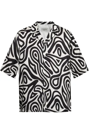 OFFICINE GENERALE Camicia con stampa grafica