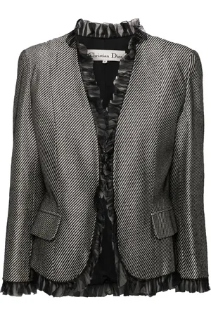 Dior Giacca in pizzo con motivo pied-de-poule