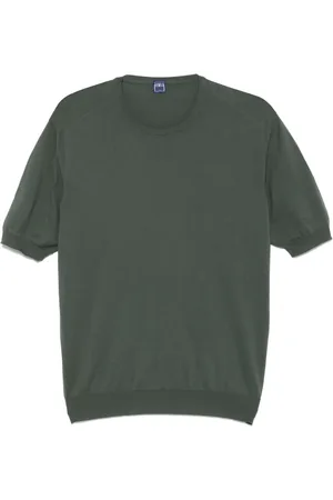 FEDELI T-shirt in maglia fine