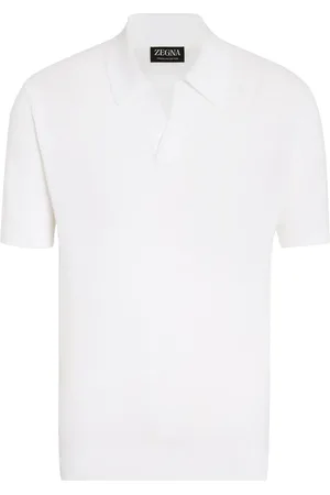 Ermenegildo Zegna Polo in cotone con scollo a V