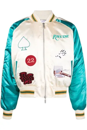Rhude Bomber con ricamo