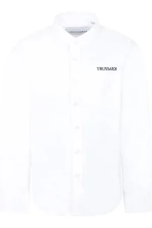 Trussardi Camicia con ricamo