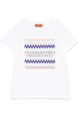 Missoni T-shirt in cotone con stampa