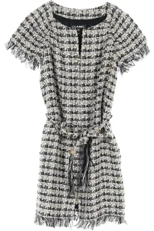 CHANEL Abito corto in tweed 1986-1988