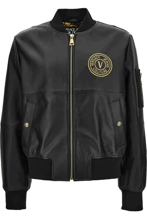 VERSACE Giacca in pelle