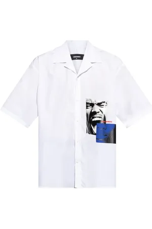 Dsquared2 Camicia con stampa fotografica