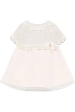 PAZ RODRIGUEZ Set abito in tulle point d