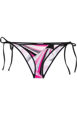 Puccini Slip bikini con stampa Iride