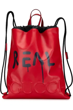 Gucci Zaino Gucci Ghost in pelle con coulisse 2016-2024