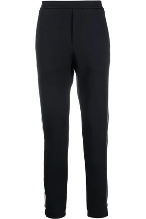 Emporio Armani Pantaloni dritti con banda laterale