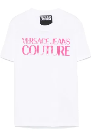 VERSACE T-shirt in jersey di cotone