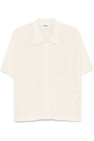 BONSAI Camicia in maglia traforata