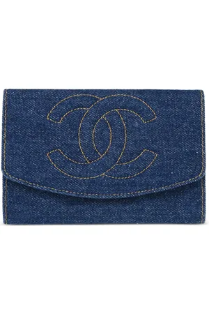 CHANEL Portafoglio denim 1997