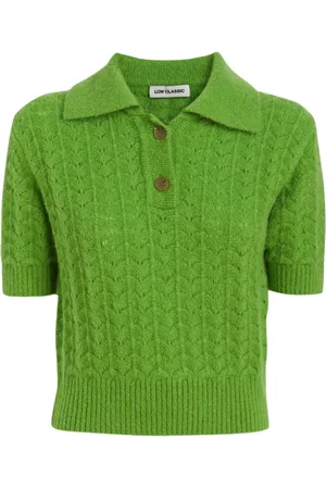 Low Classic T-shirt lavorata a maglia