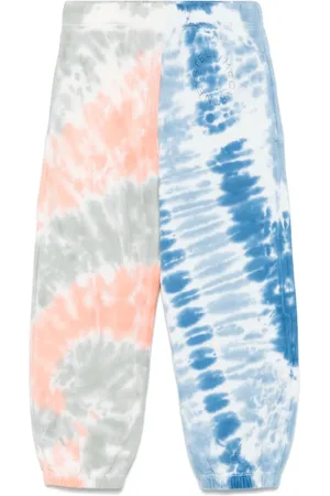Stella McCartney Pantaloni sportivi con fantasia tie-dye