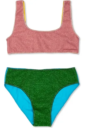 Oseree Set bikini con design color-block