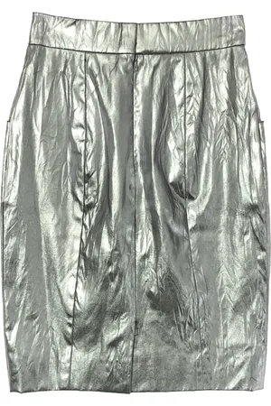 CHANEL Gonna metallizzata 1986-1988