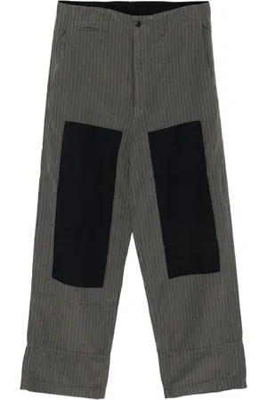 VISVIM Pantaloni con design patchwork