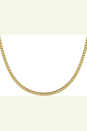 VEYNOU Collana tennis in oro 18kt riciclato con diamanti