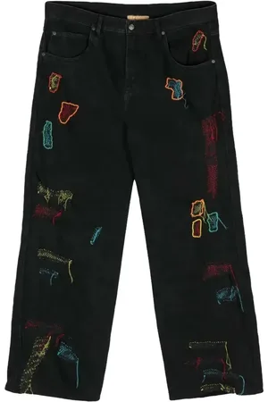 Glass Cypress Jeans Reconstructed Shredded