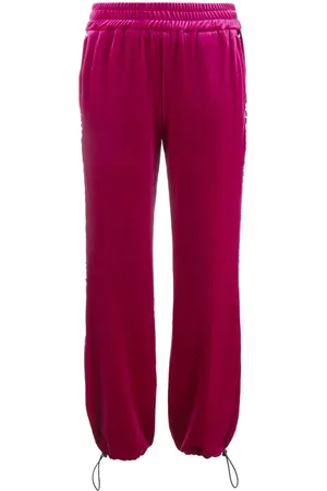 VERSACE Pantaloni sportivi con banda logo